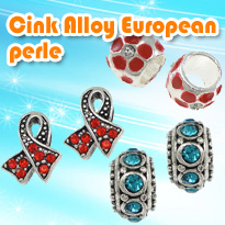 Cink Alloy European perle